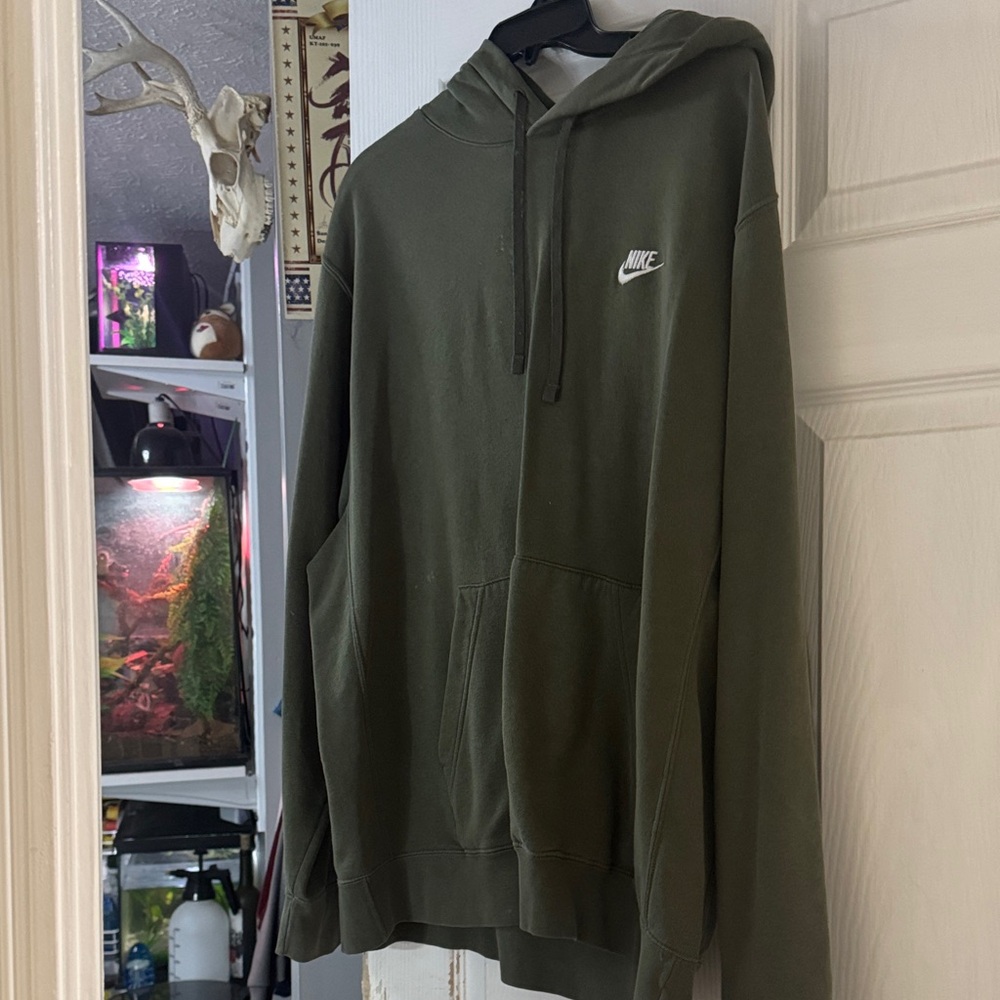 Nike Forest Green Pullover Hoodie